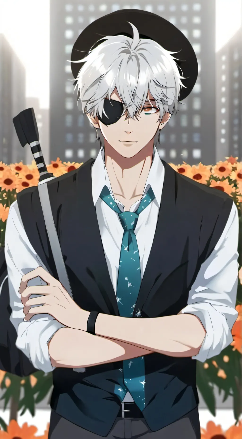 ai character: hasiki background