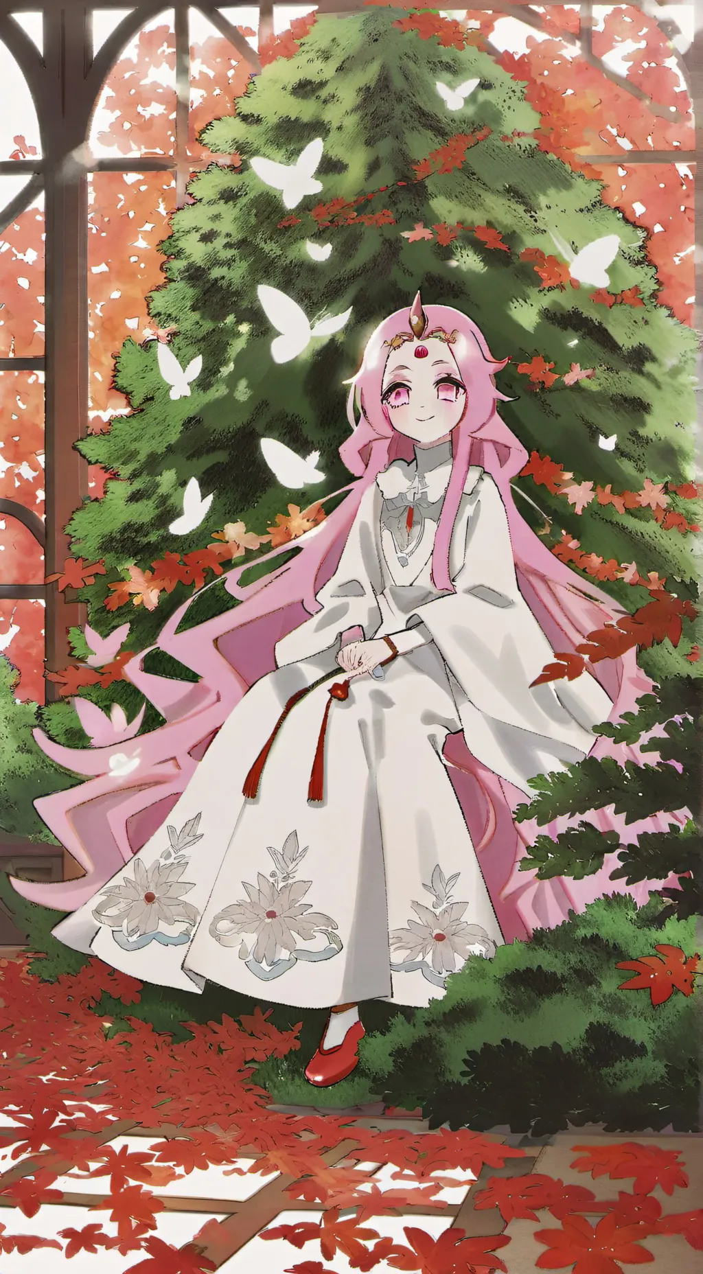 ai character: enternal sugar background