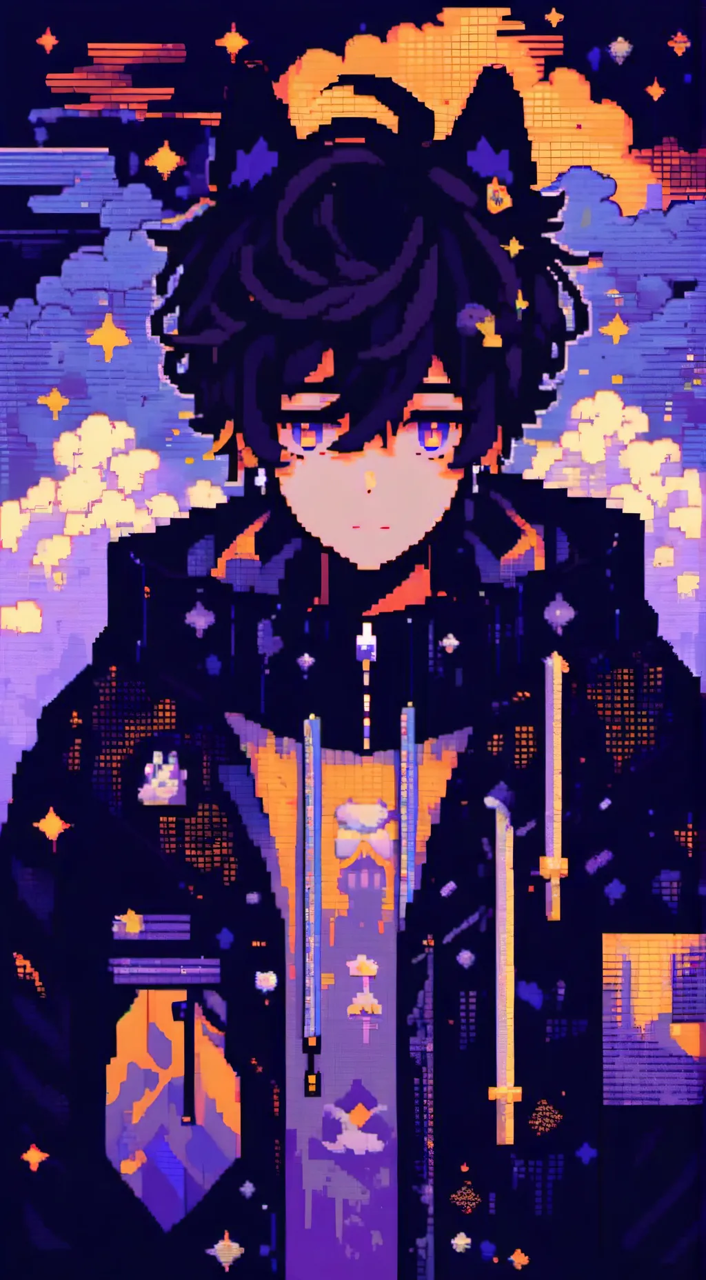 ai character: Female warden background