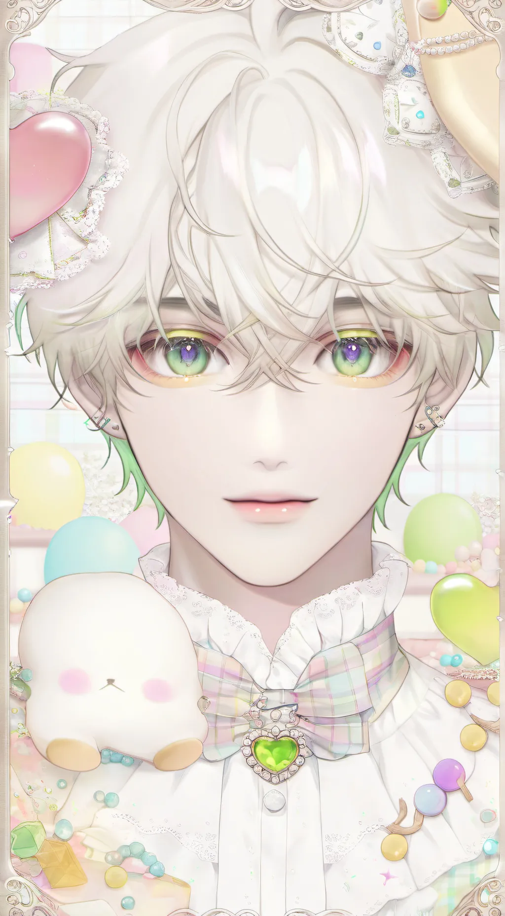 ai character: The Lab background