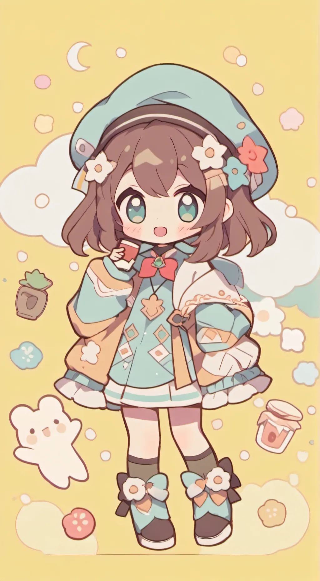 ai character: mha background