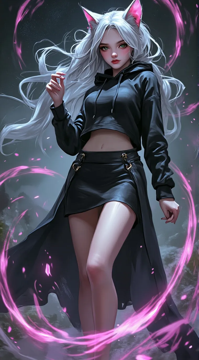 ai character: Lily  background