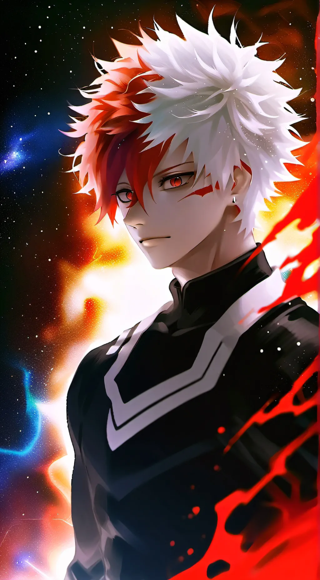 ai character: Shoto  background