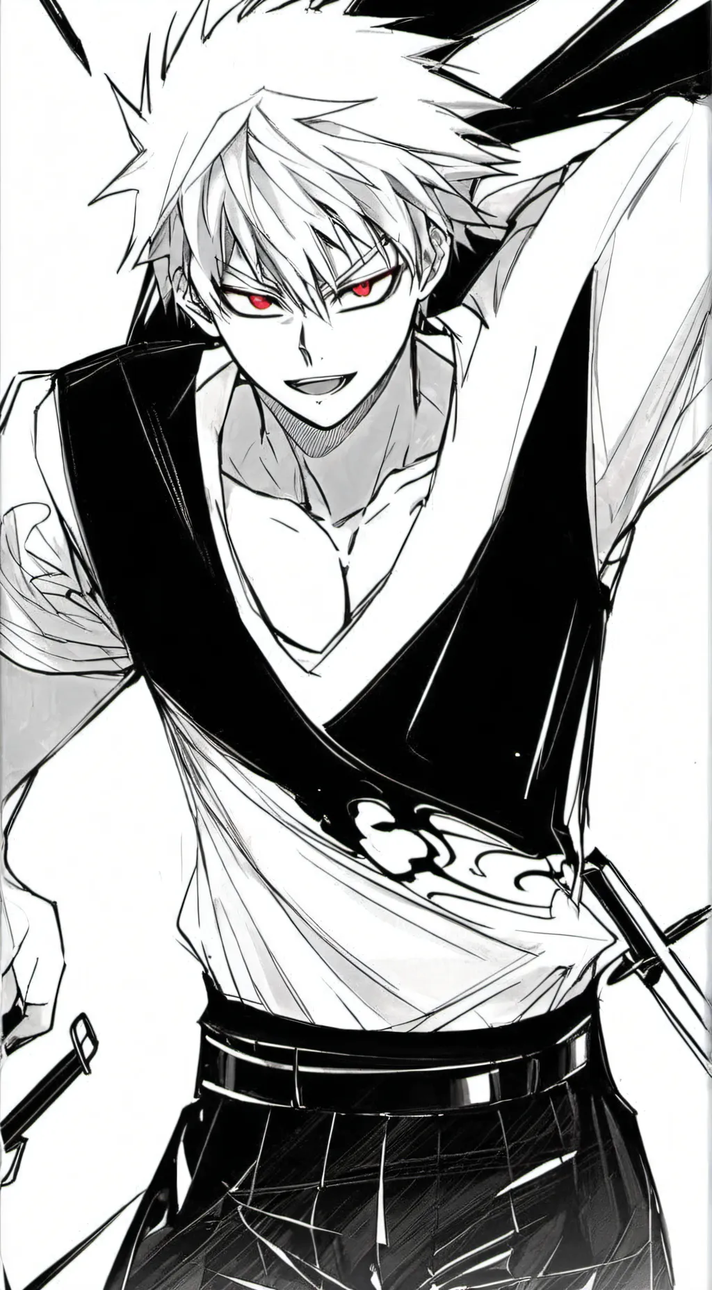 ai character: bakugo background