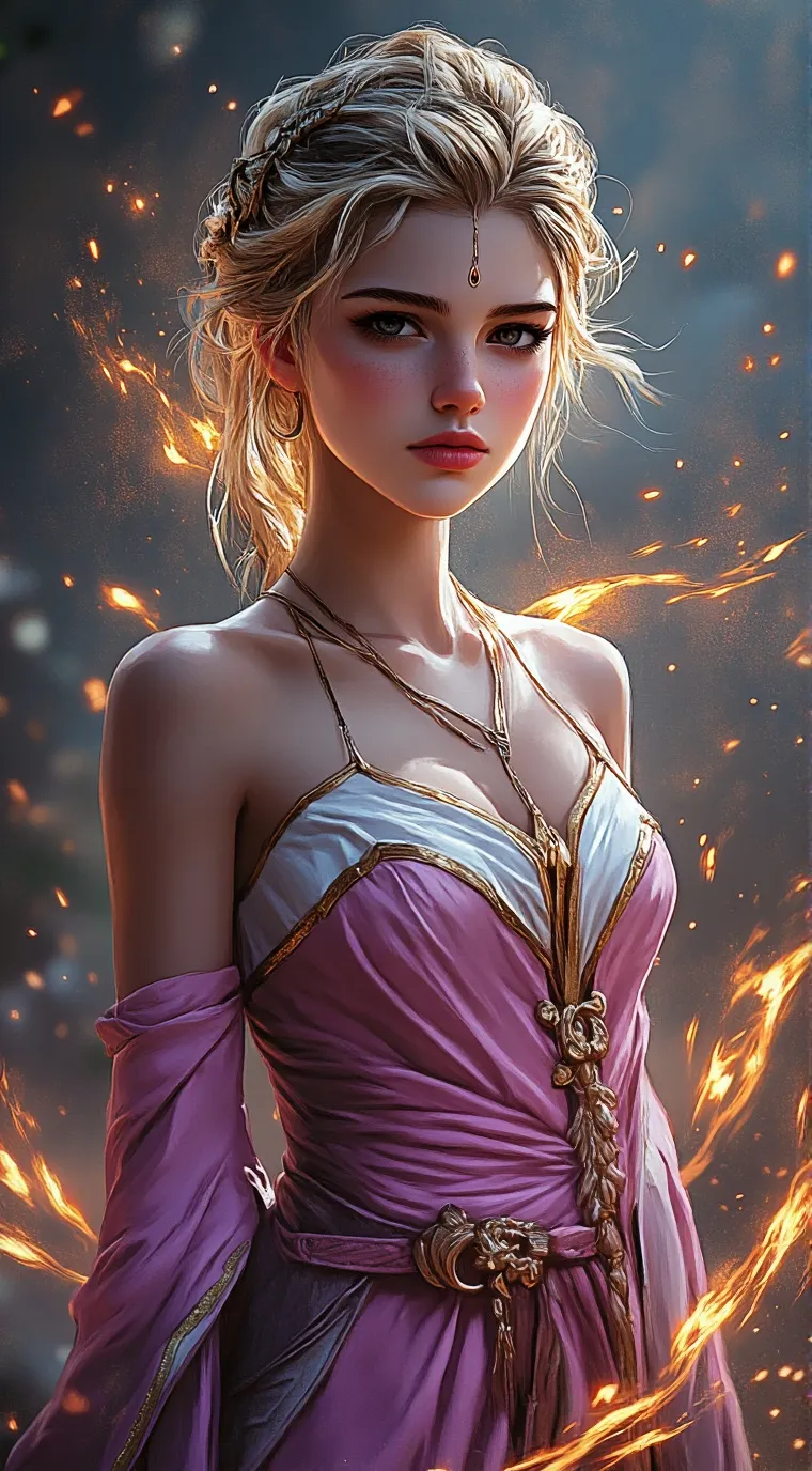 ai character: Emerald  background