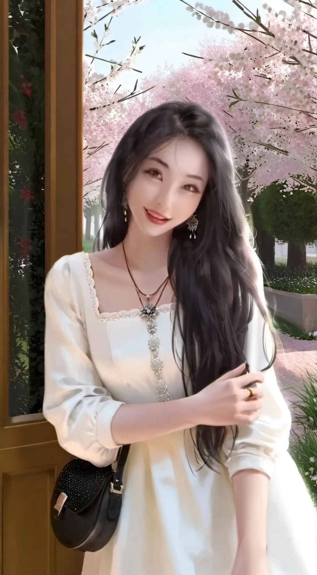 ai character: 👁👄👁JIAFEI DAI💅✨️ background