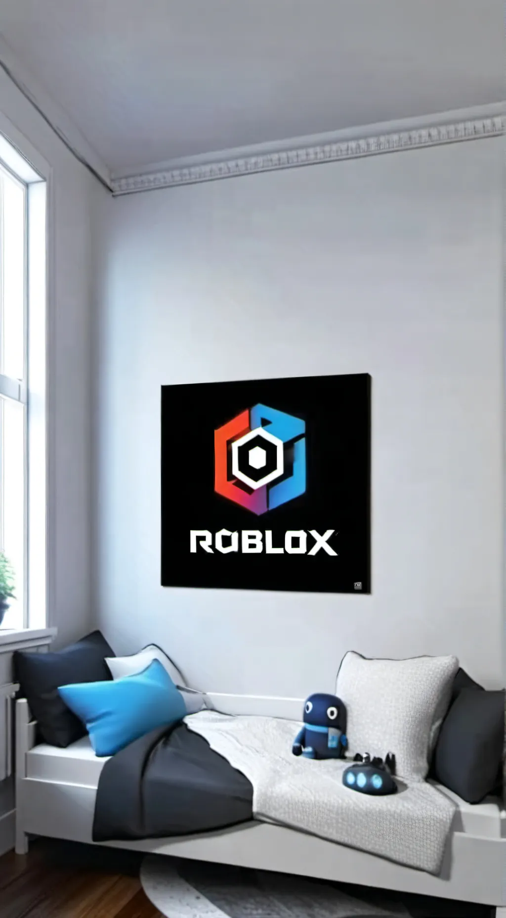 ai character: Roblox background