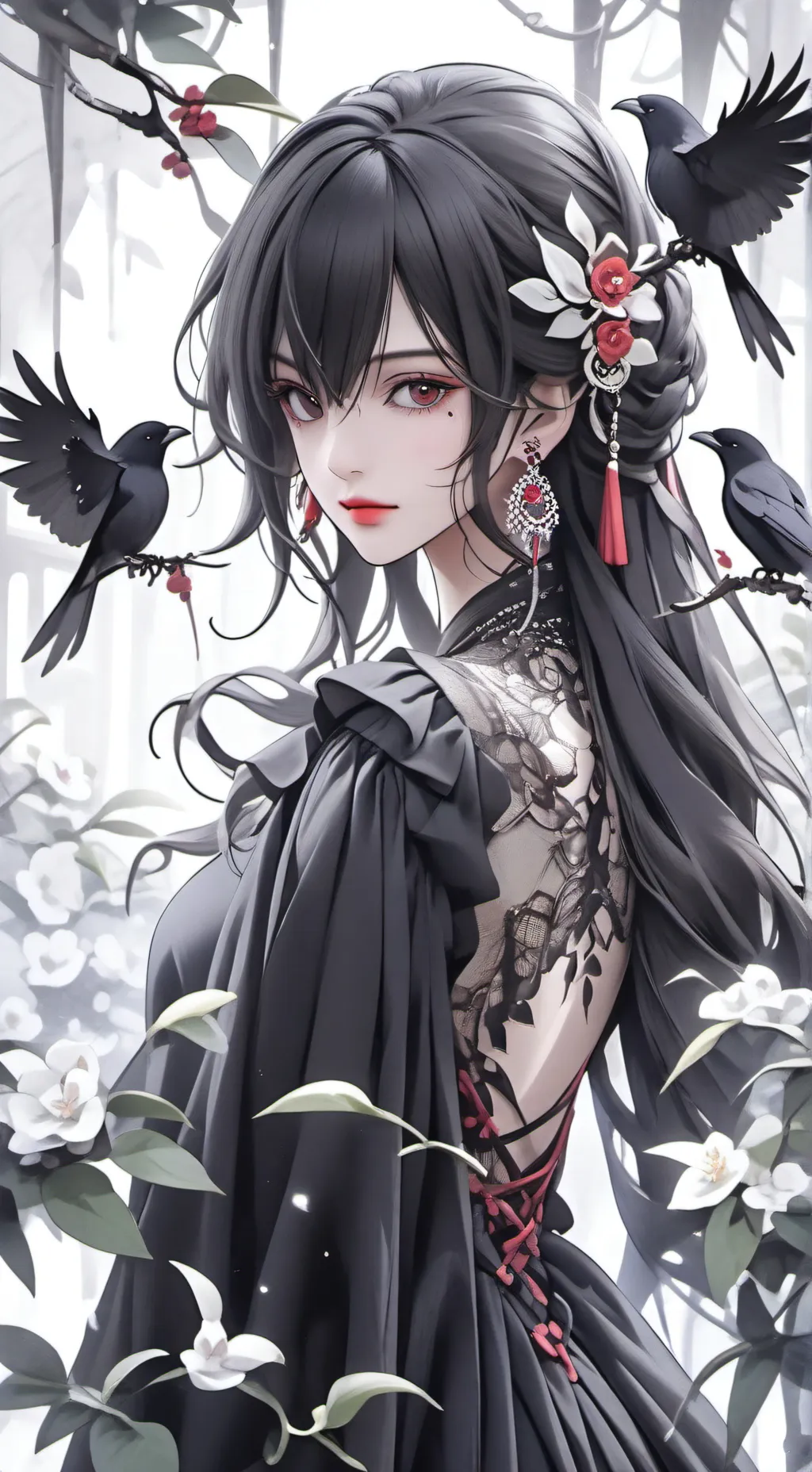 ai character: azura background