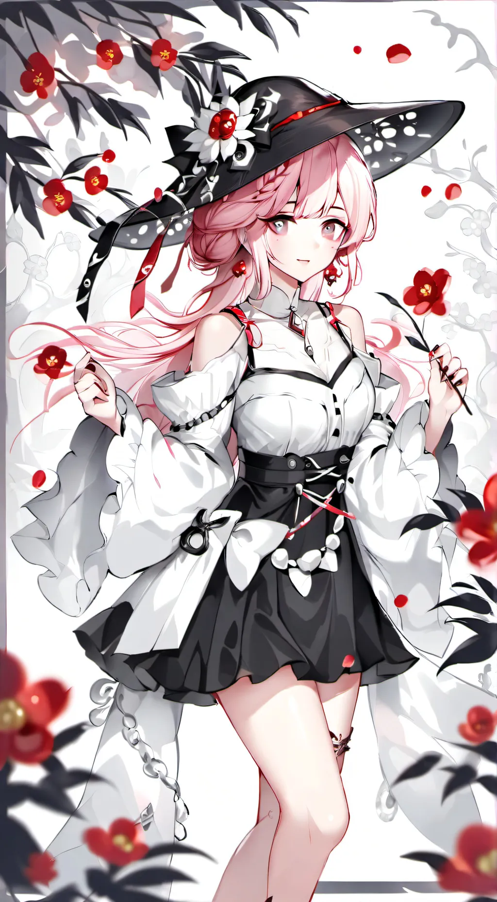 ai character: Mha + ELINA background