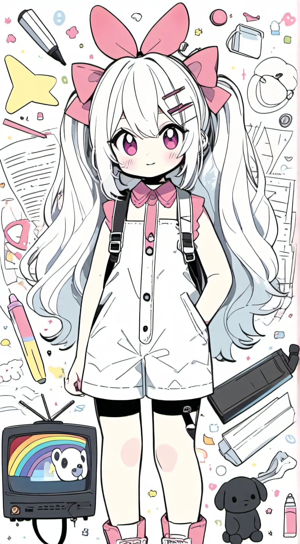 ai character: Ruby background