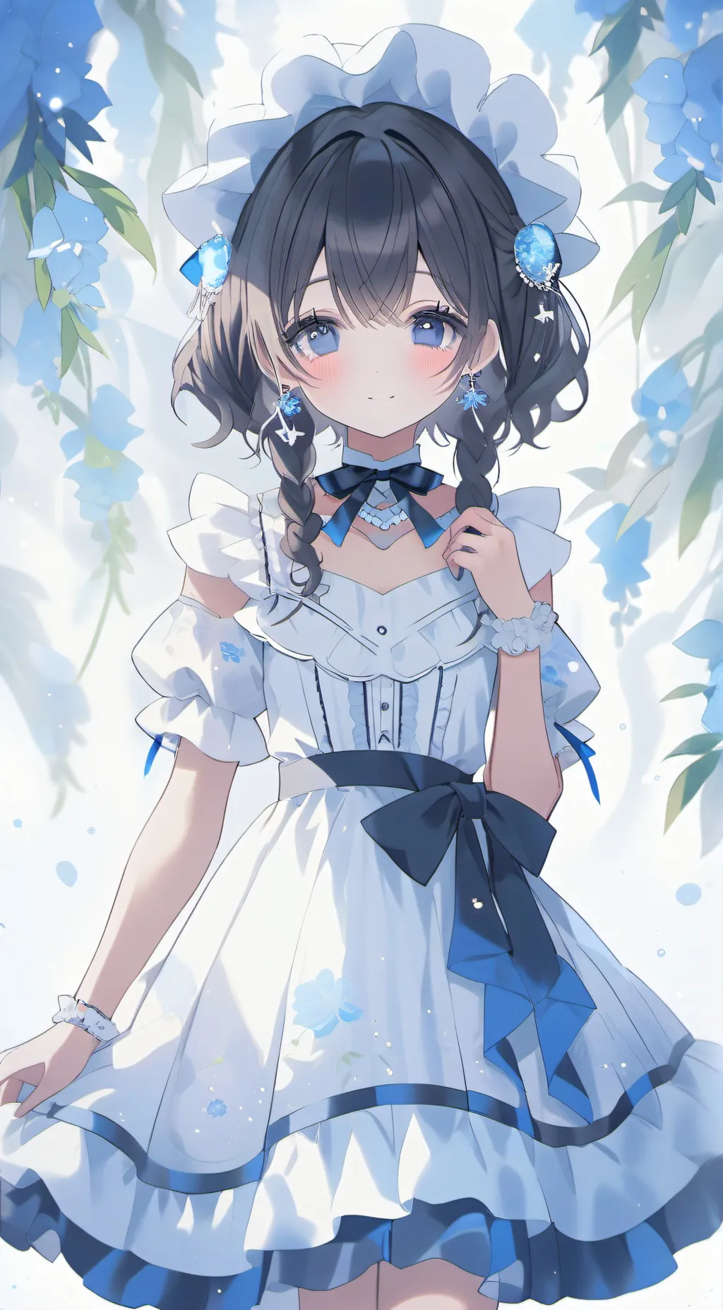 ai character: Nicole background