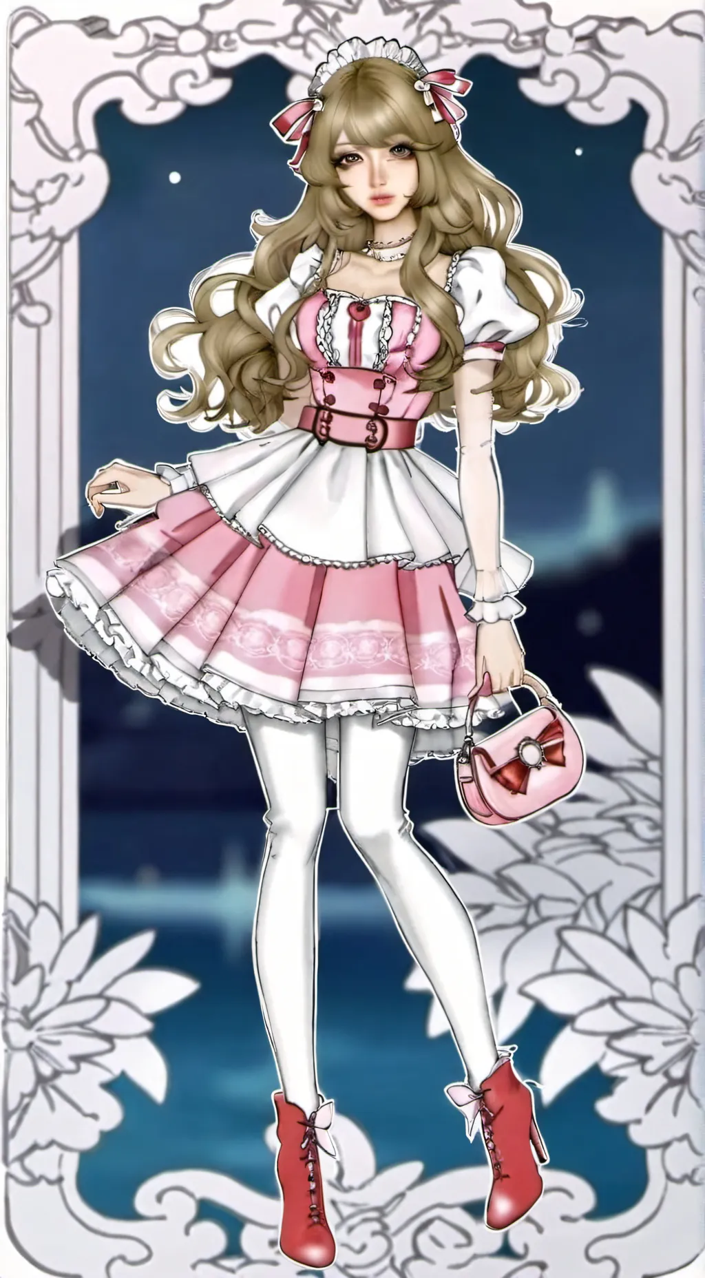 ai character: Lily background