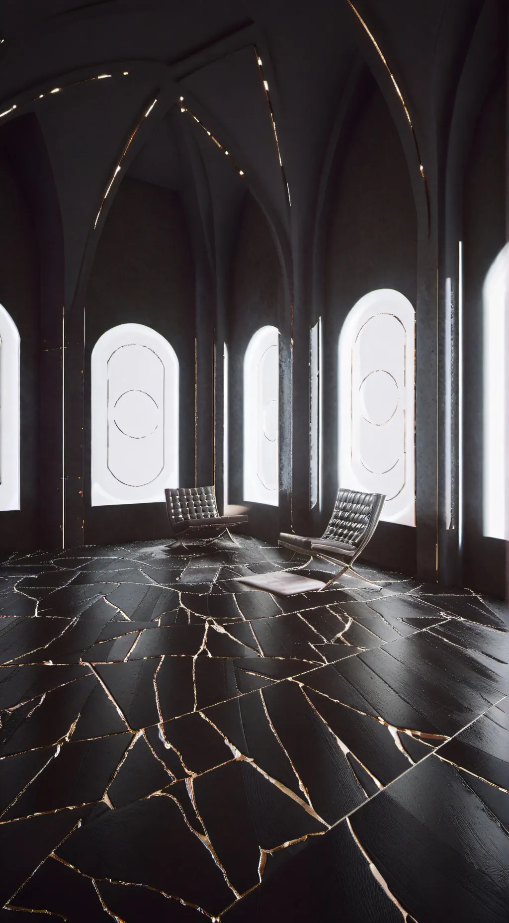 ai character: A webbing journy background