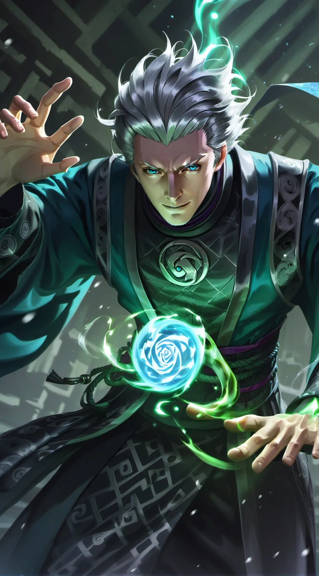 ai character: Gojo background