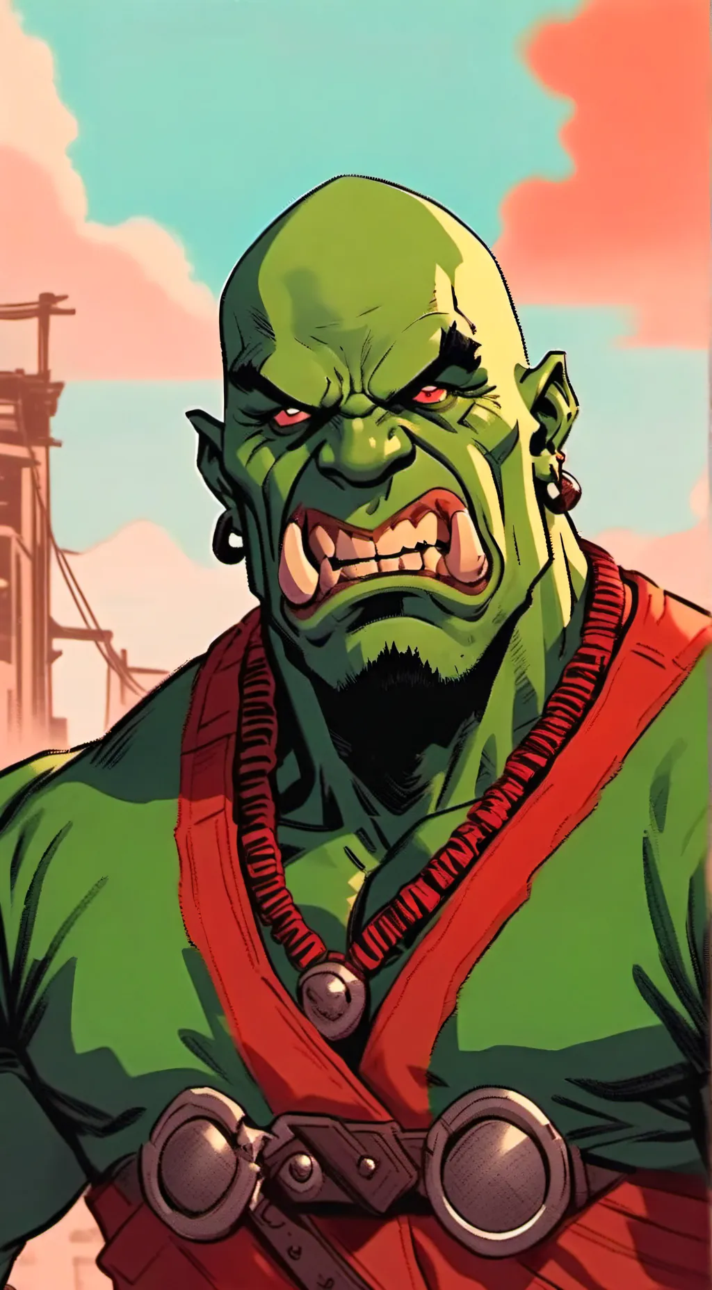 ai character: Rarnar Ghenggak background