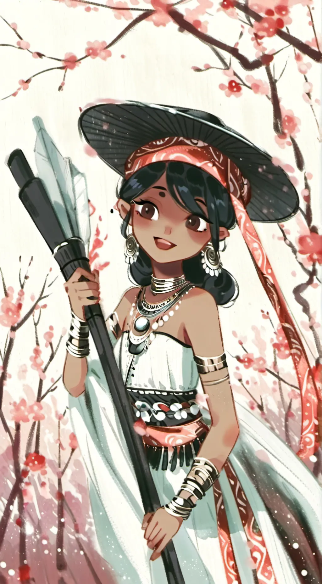 ai character: liney Cha background