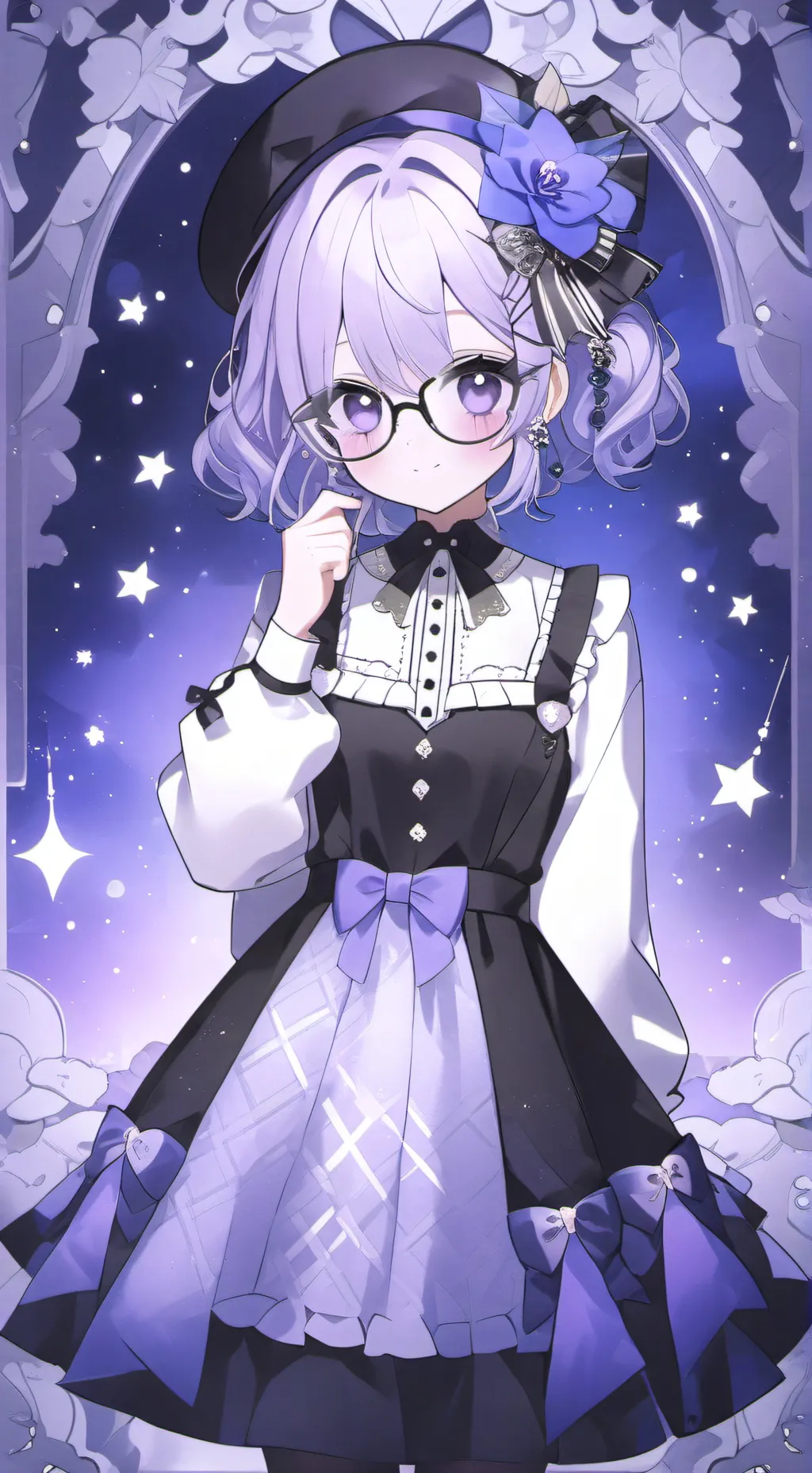 ai character: Liliana💗🥀 background