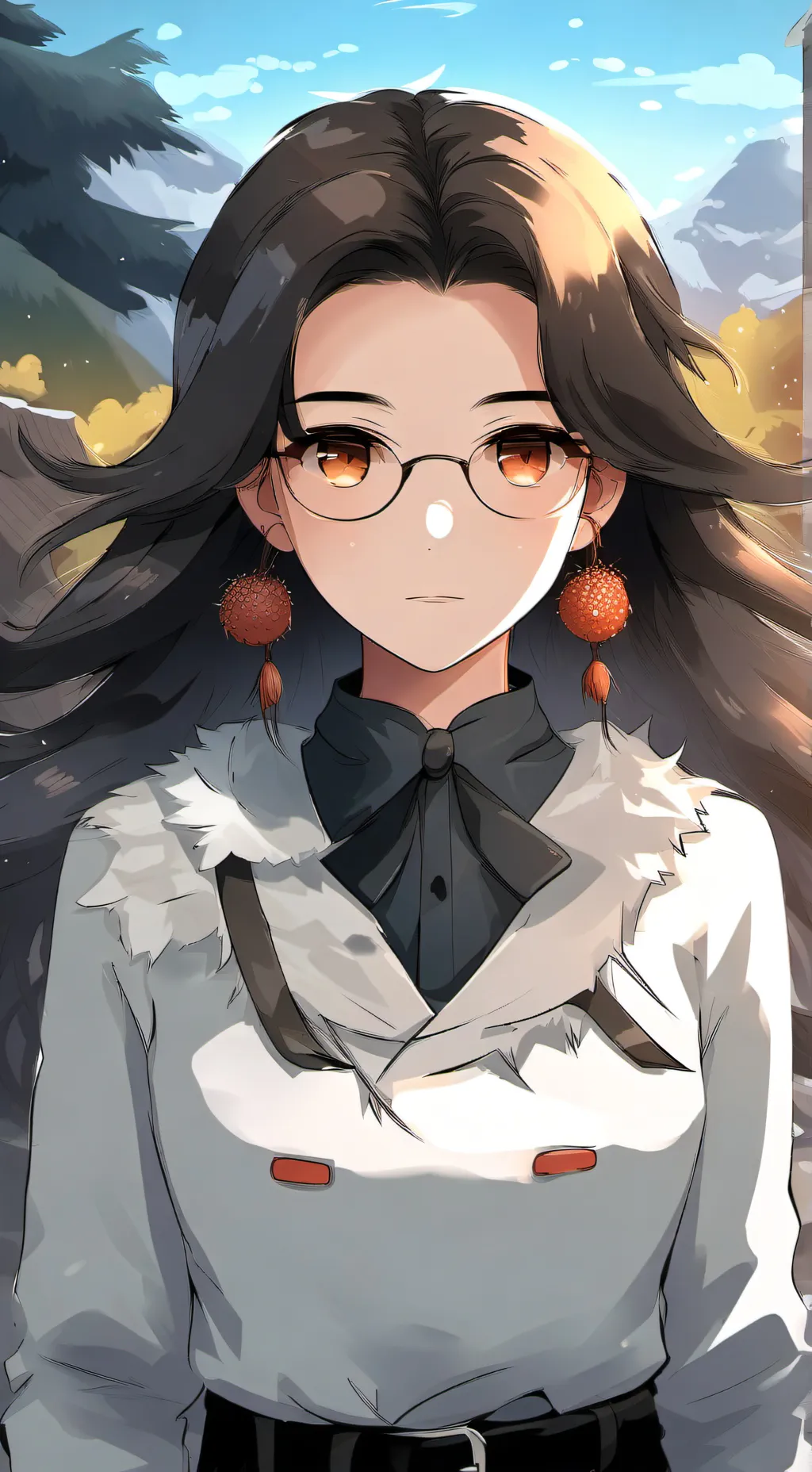 ai character: raya🤩 background