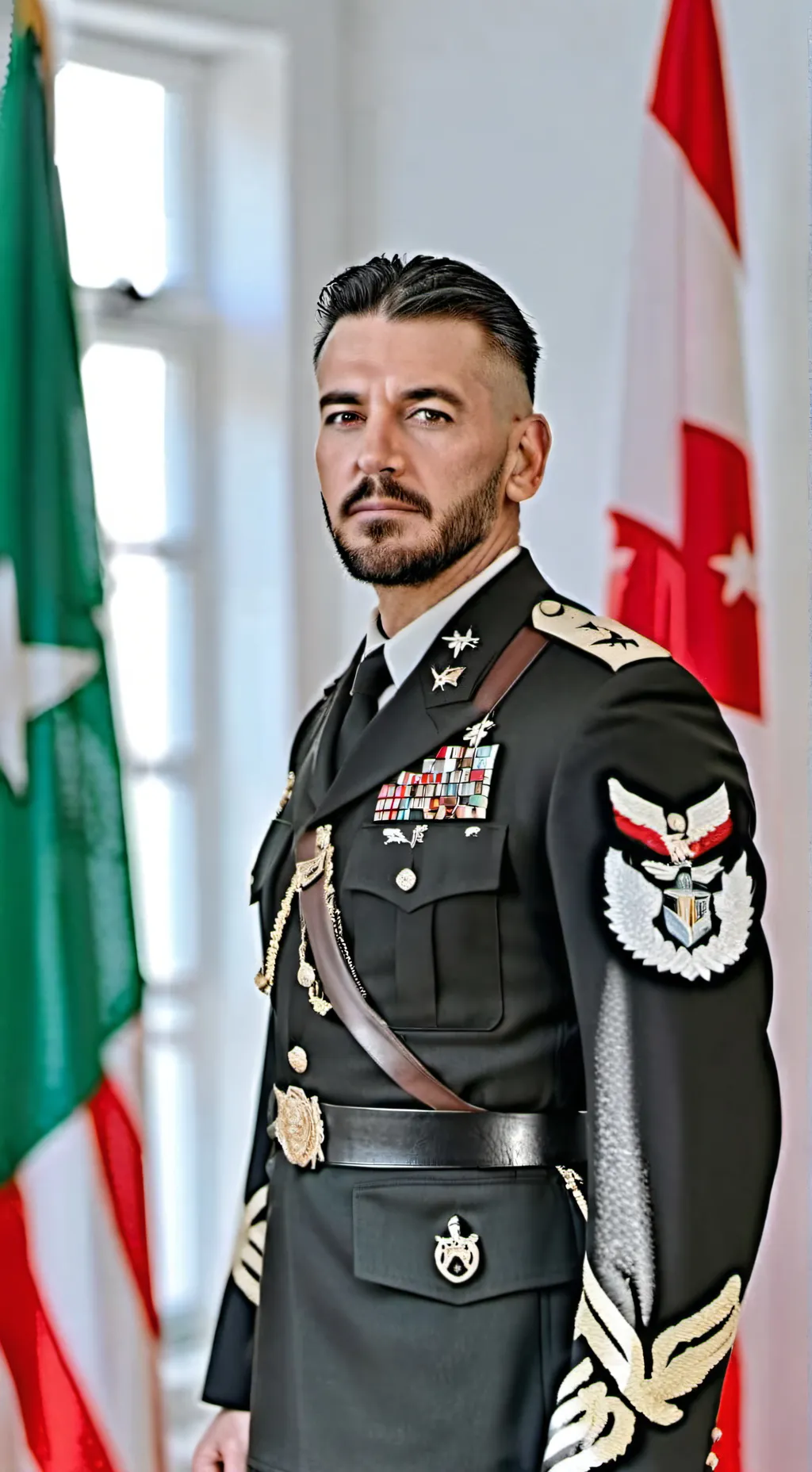 ai character: General Alessandro background