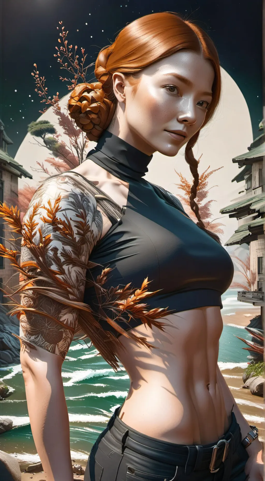 ai character: Mrs magarigle background