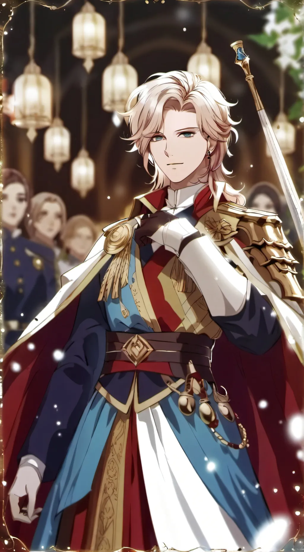 ai character: Antonio  background