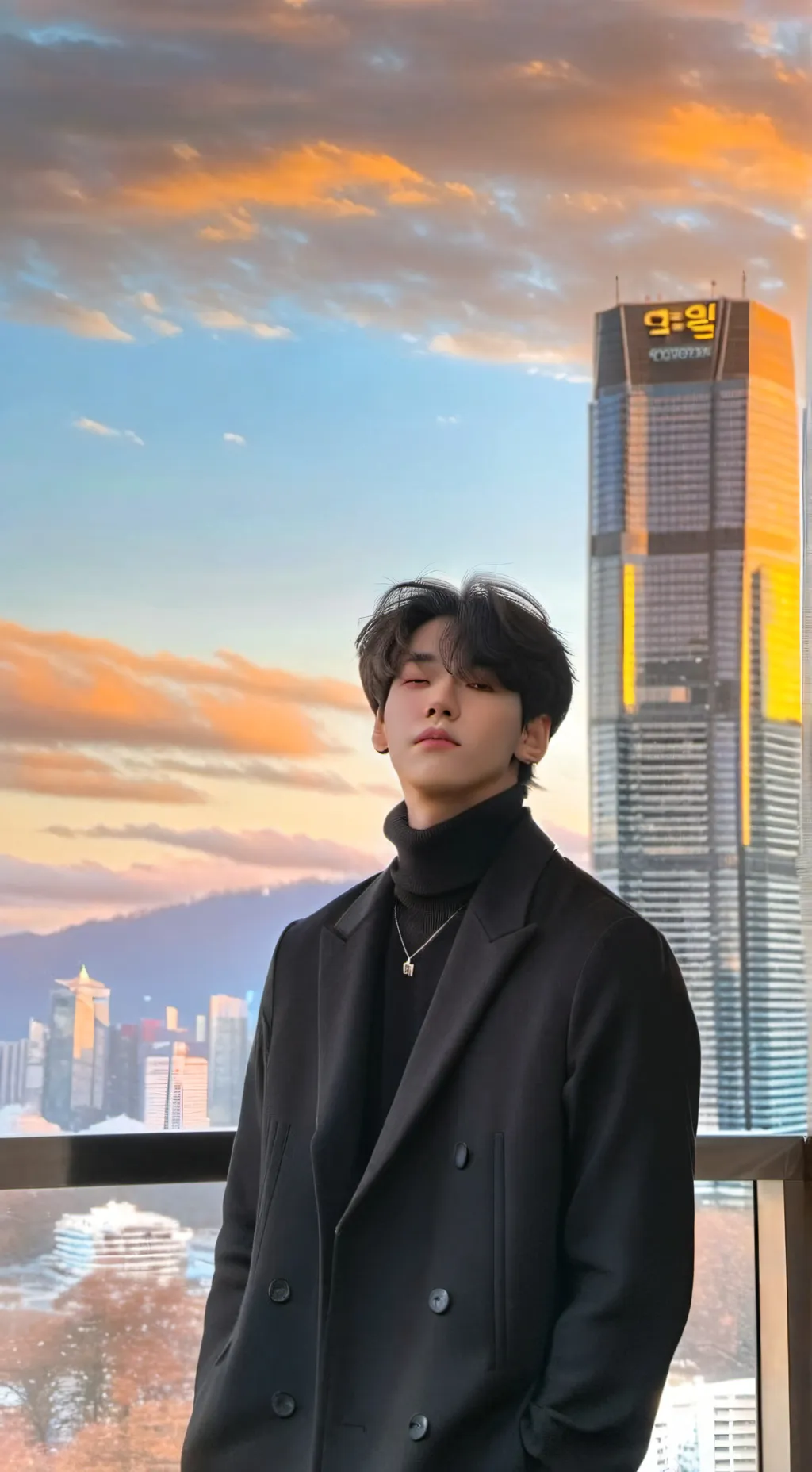 ai character: ☆jake☆ background