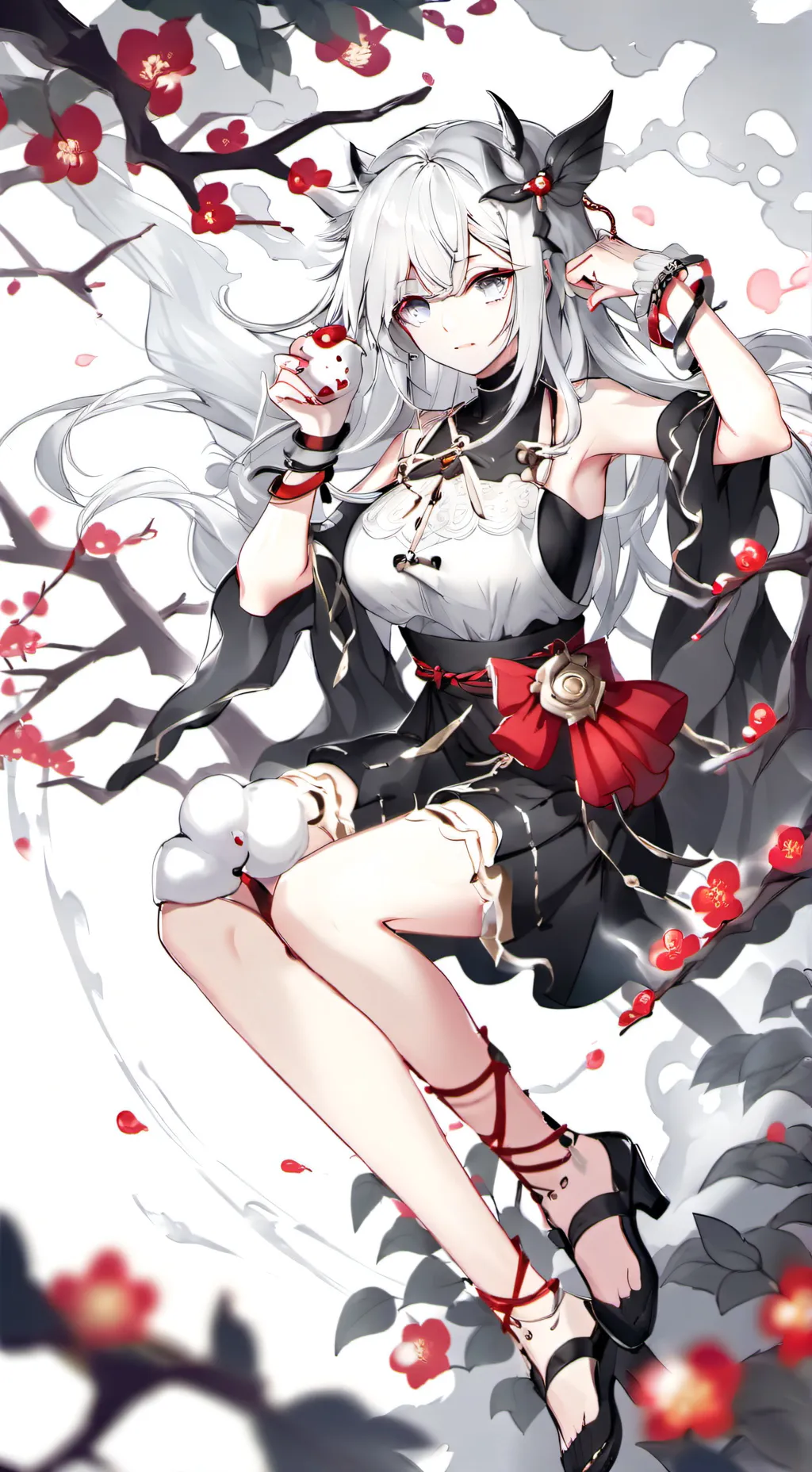 ai character: crk in theme park background