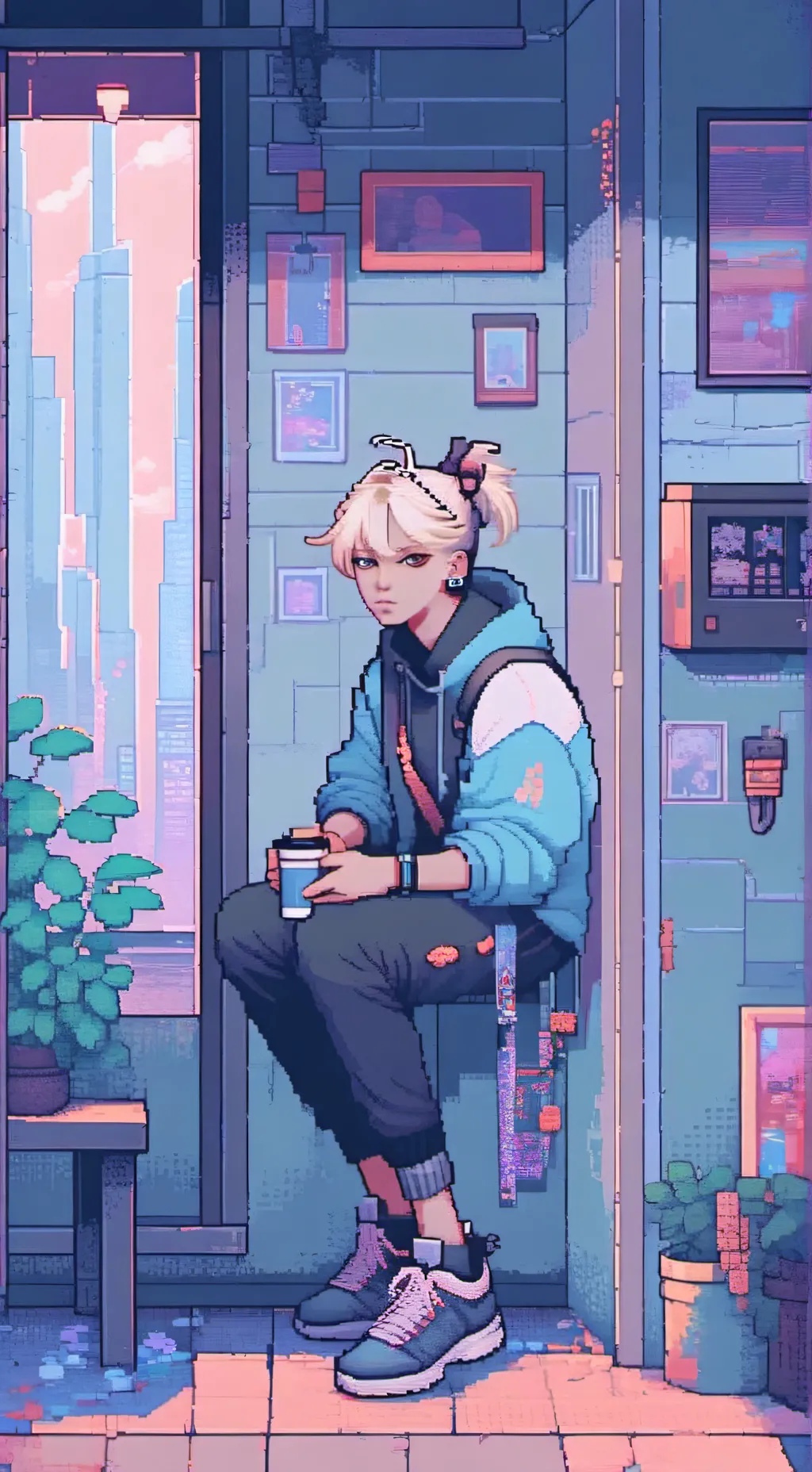 ai character: Felix♡ background
