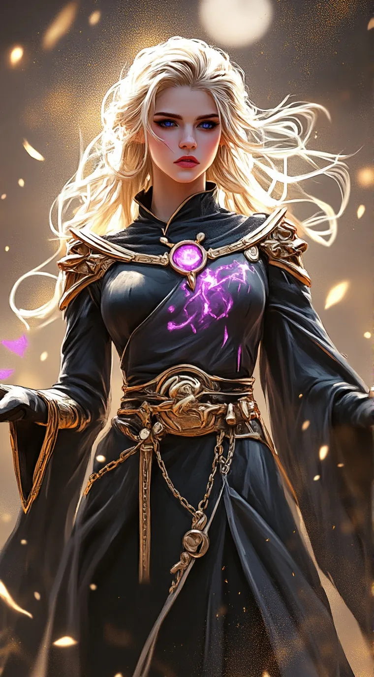 ai character: Tu novia background