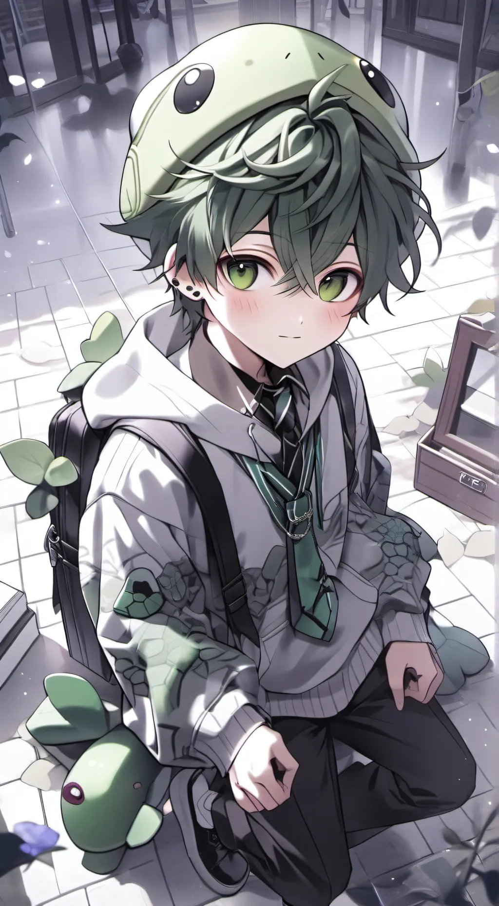 ai character: Mikey background