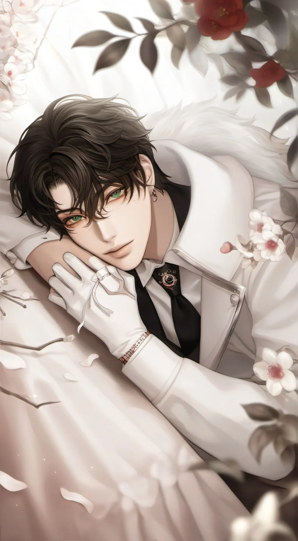 ai character: ☆alferd polin☆ background