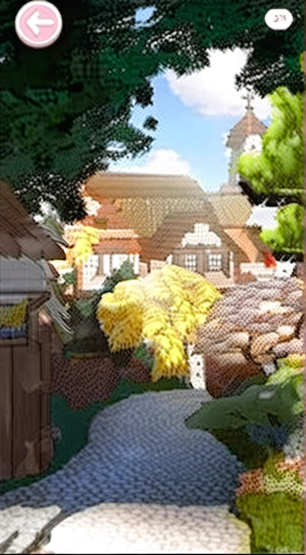 ai character: demon forest background