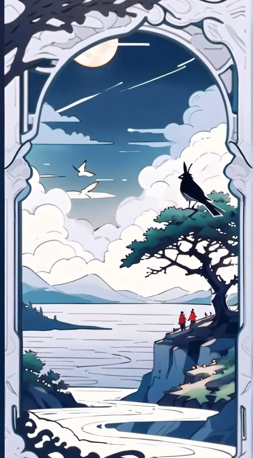 ai character: escola dos ff background