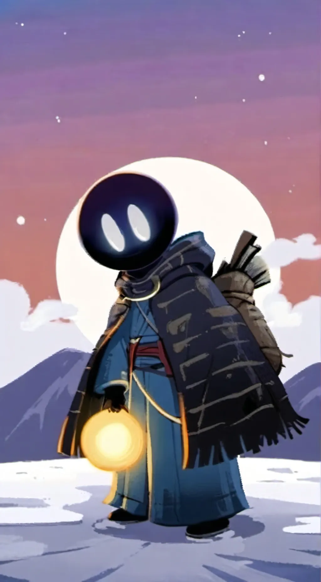 ai character: astro  background