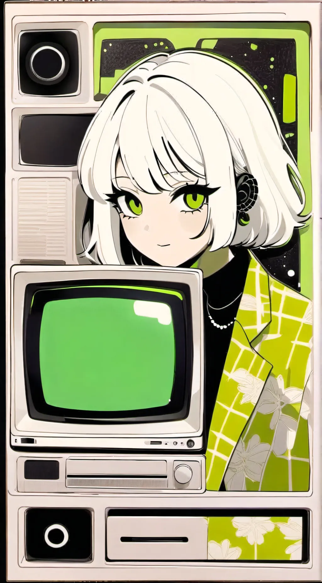 ai character: Vee! and others background