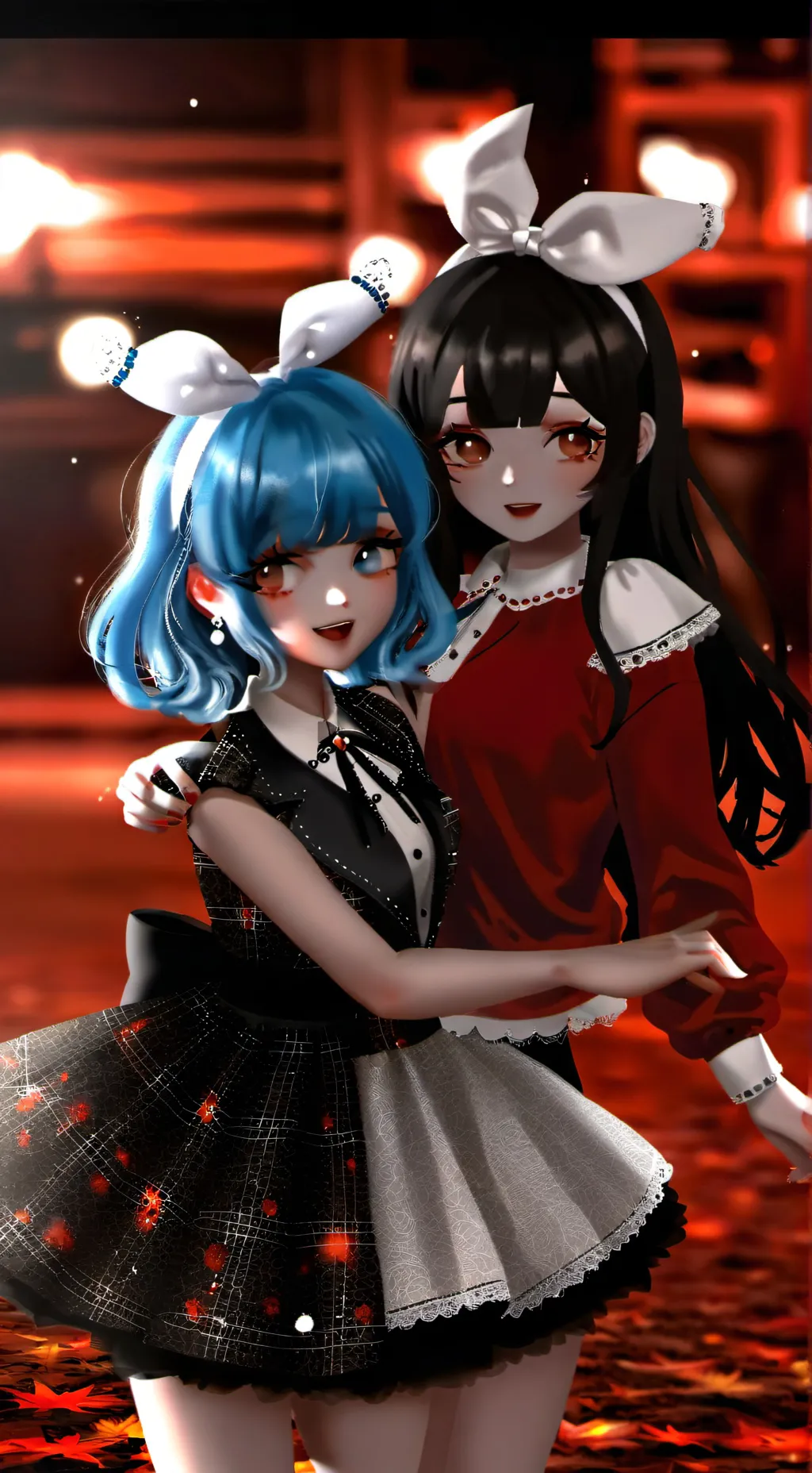 ai character: Mia and mik background