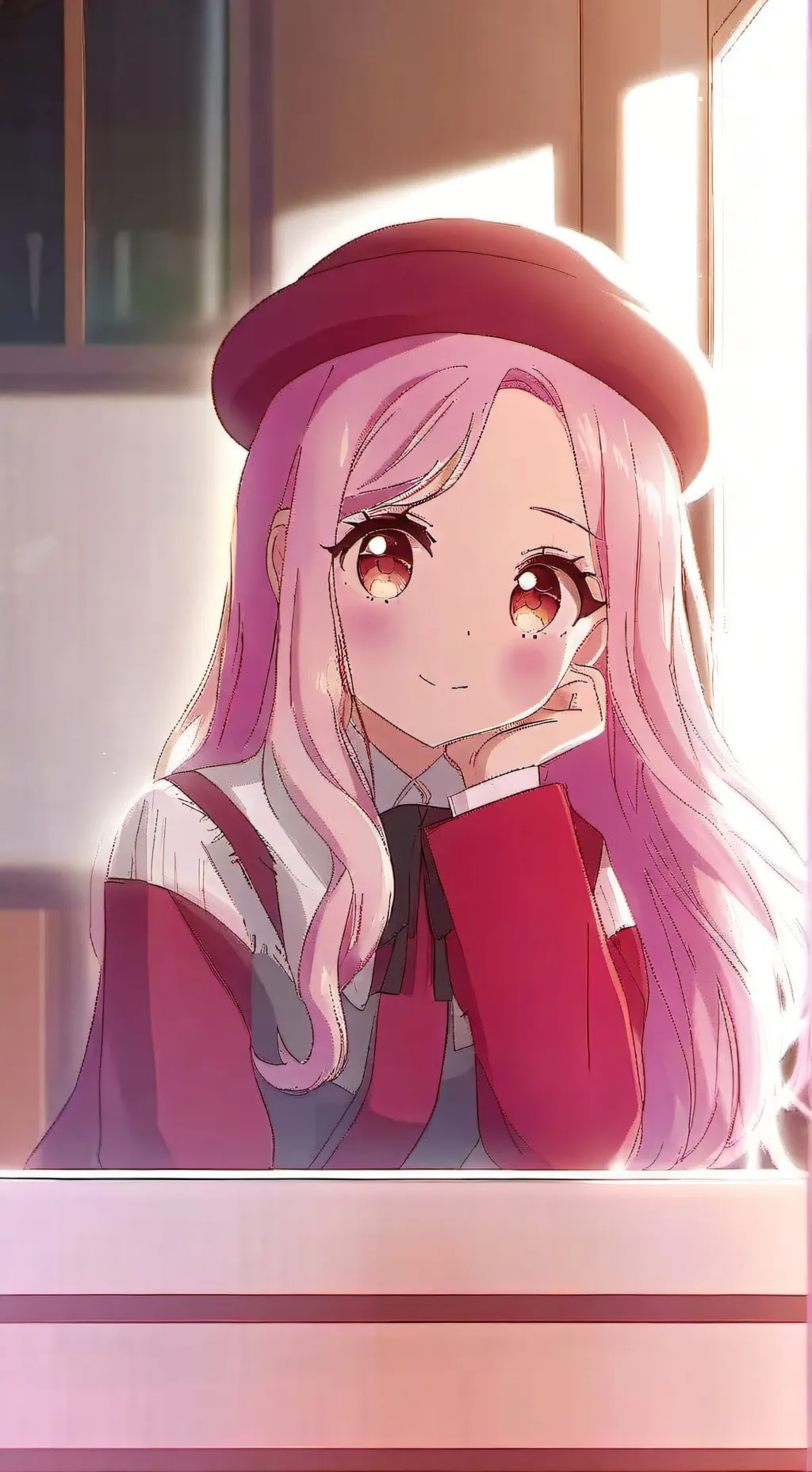 ai character: Mika  background