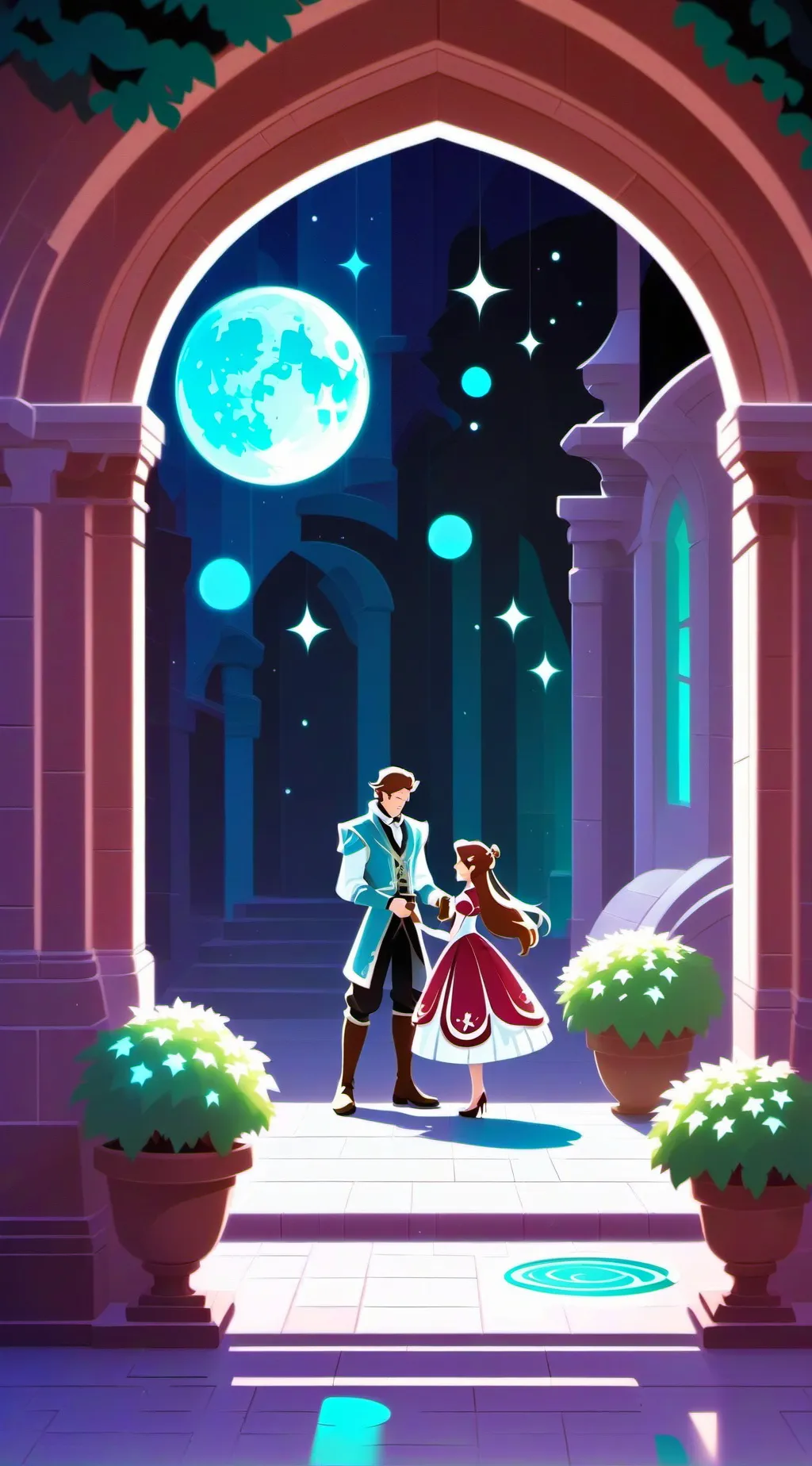 ai character: Qna background