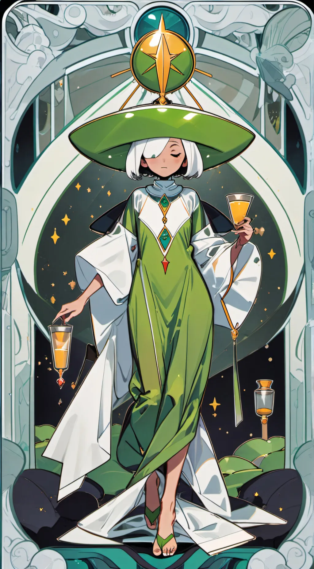 ai character: Azura background