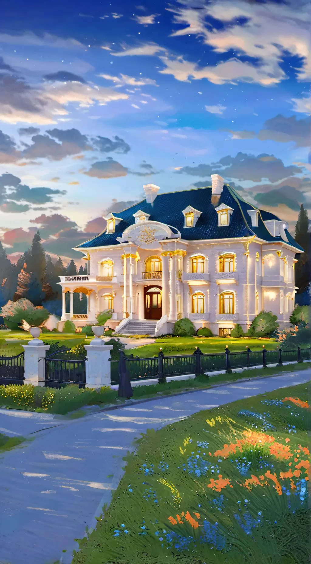 ai character: Family Walton background