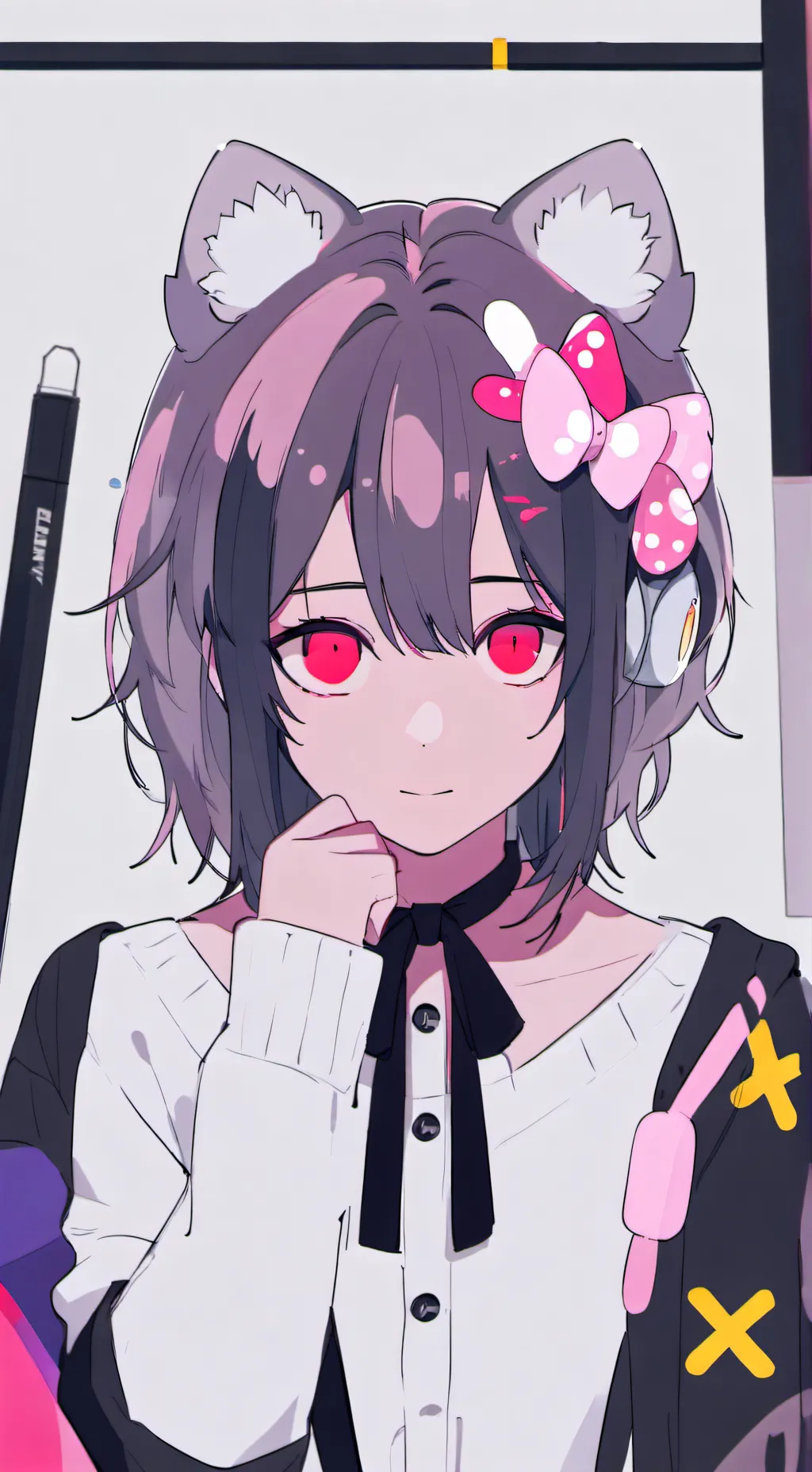 ai character: Mili  background