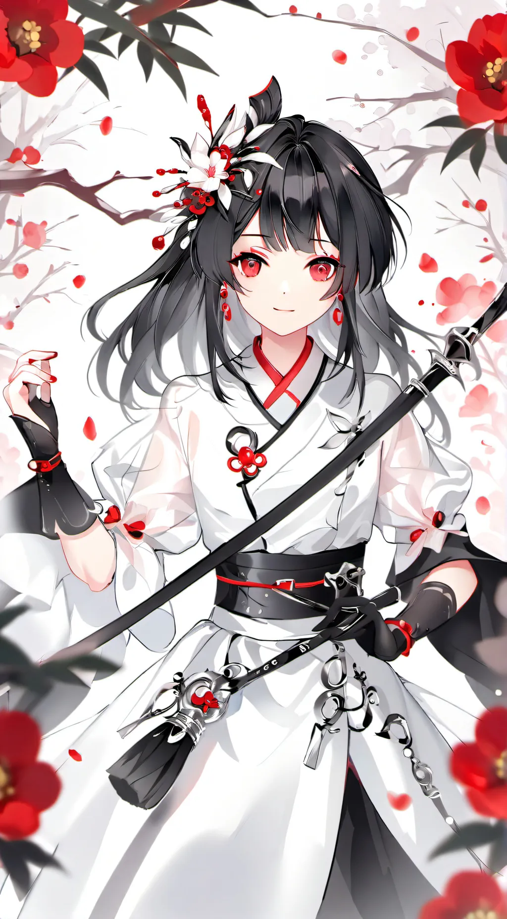 ai character: LUNA  background