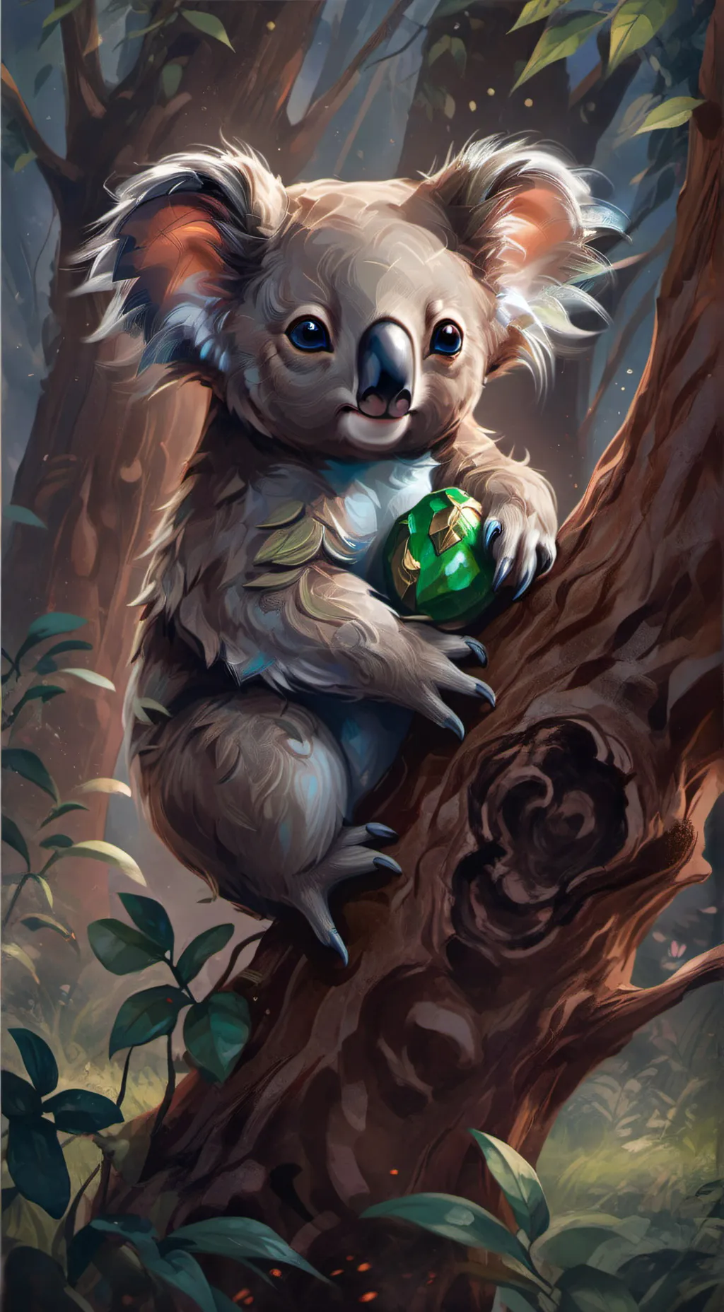 ai character: New fursona background