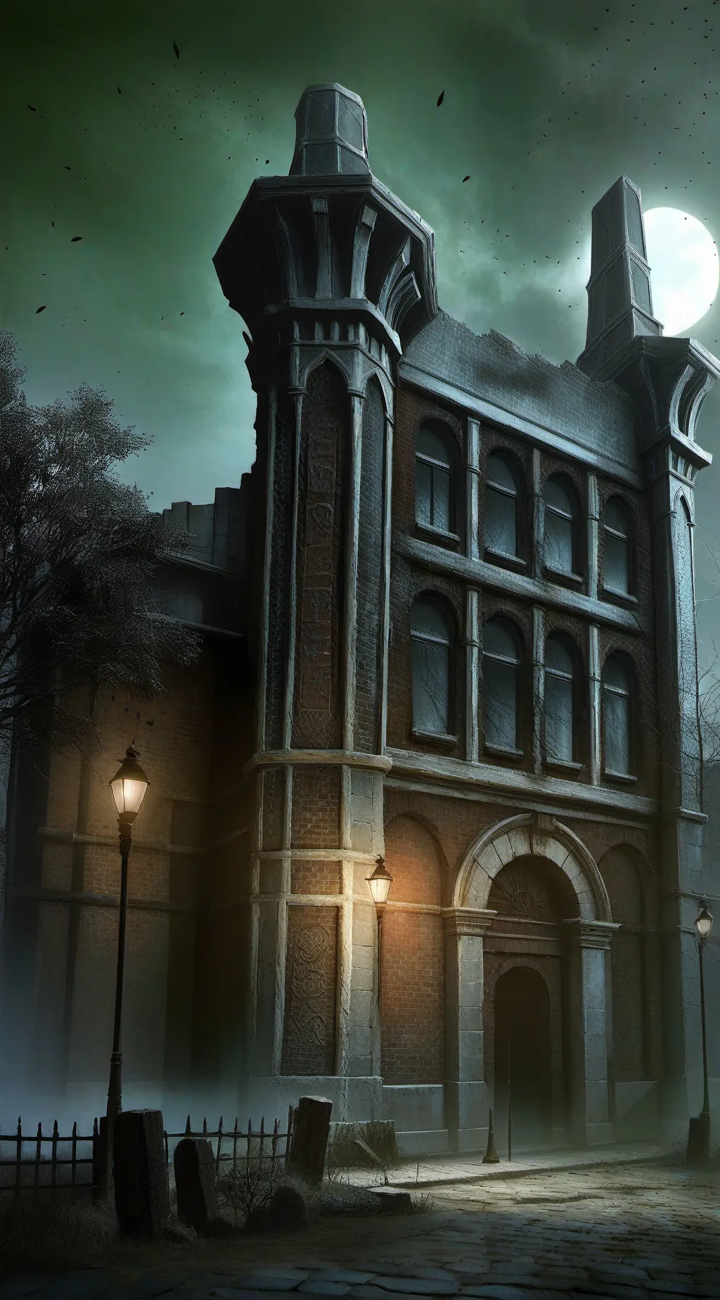 ai character: infection au background