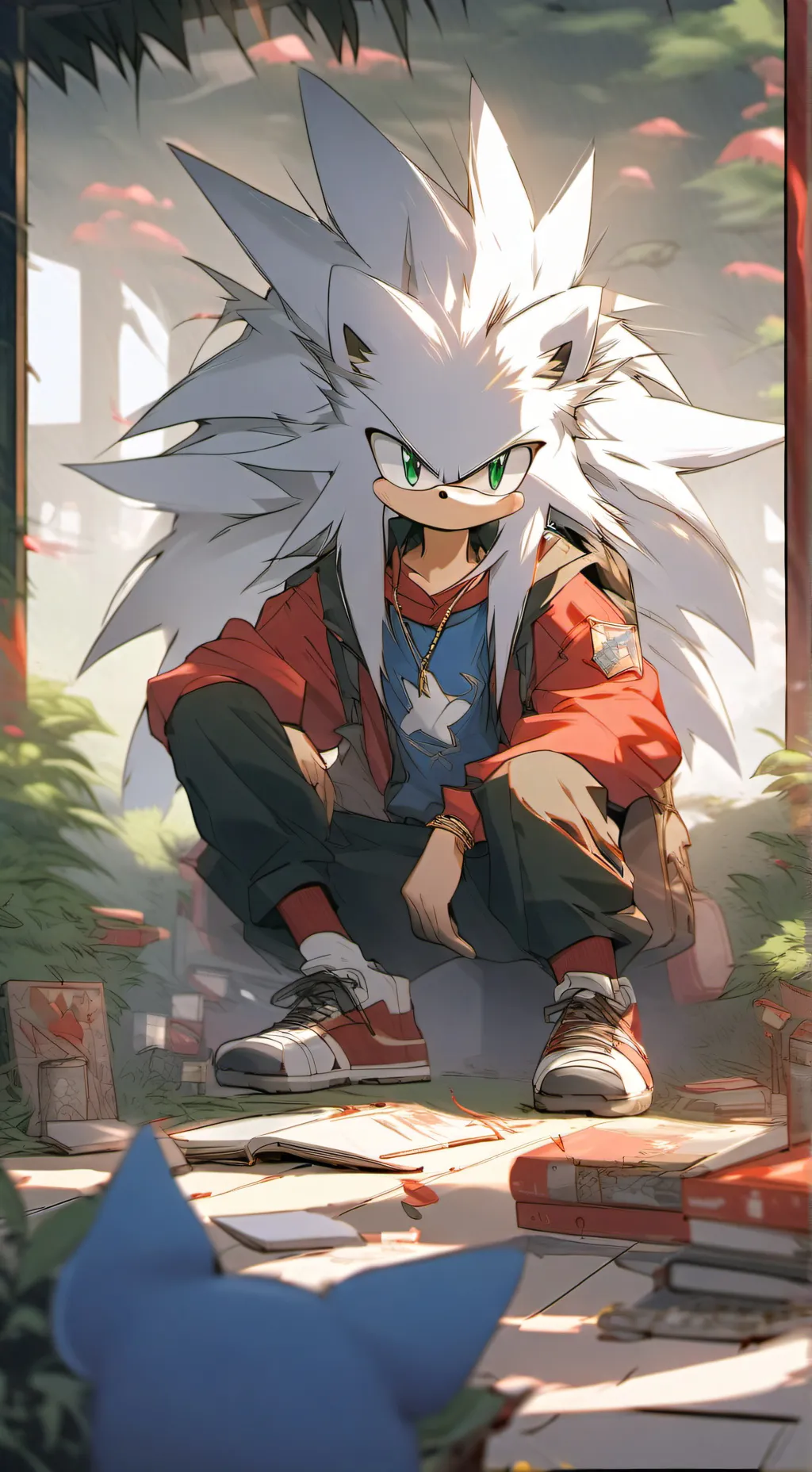 ai character: STH high school background