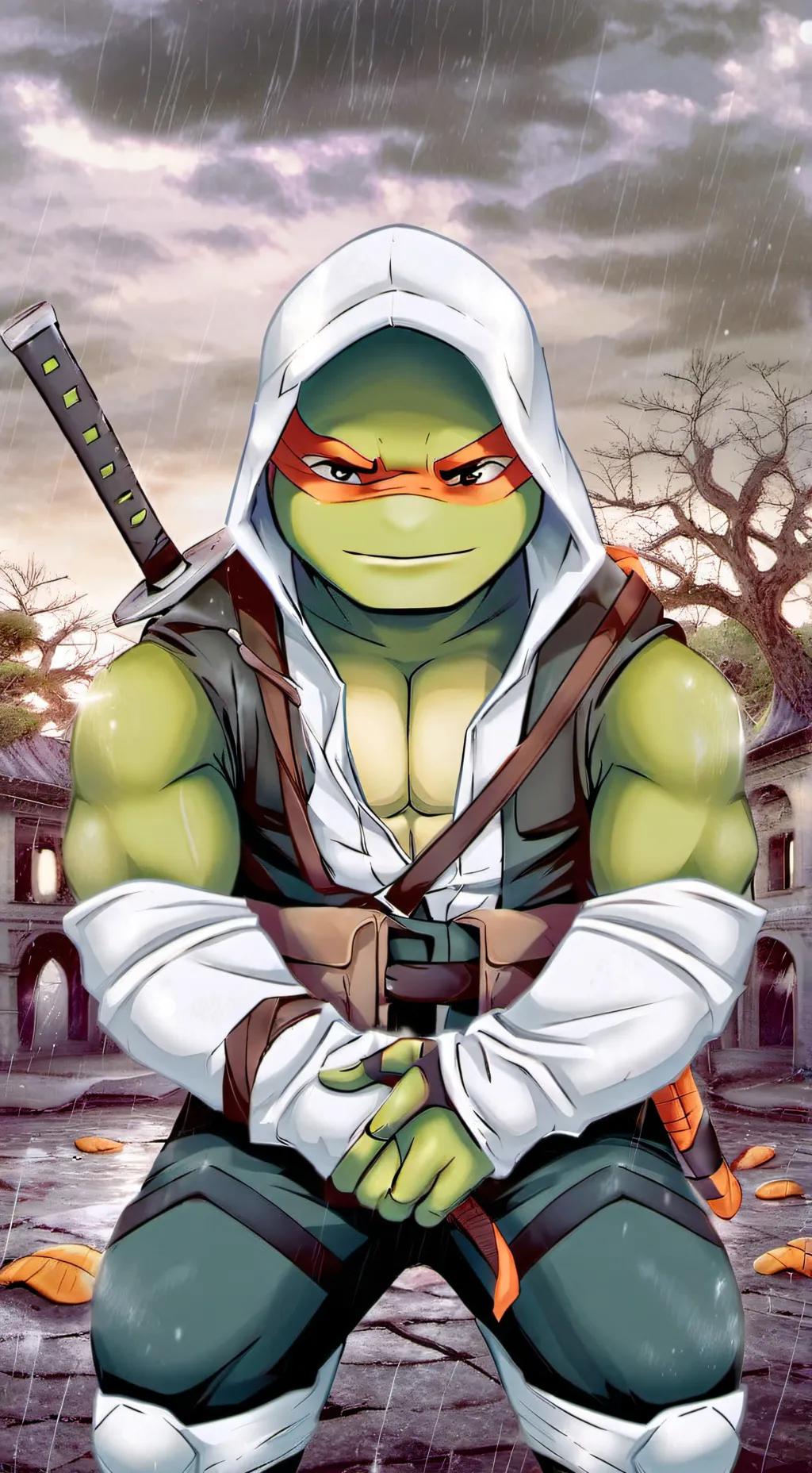 ai character: Tmnt 2003 Dare✨✨ background