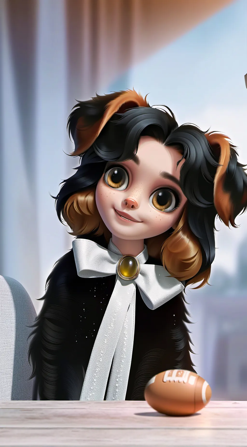 ai character: Lyanka background