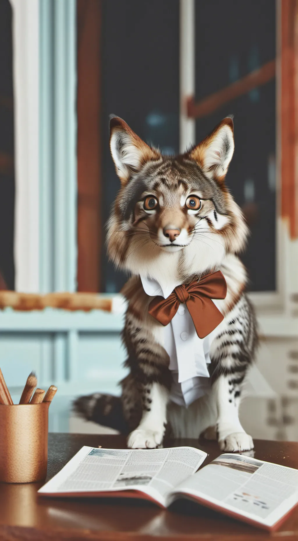 ai character: Freaky background