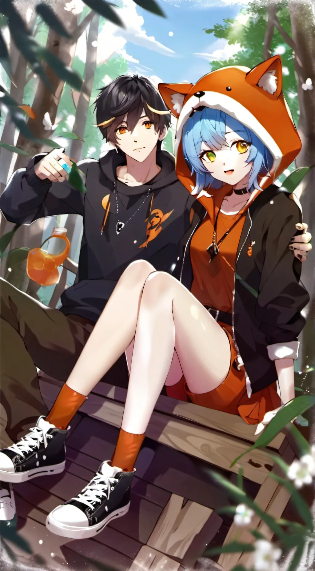 ai character: Lina canrago background