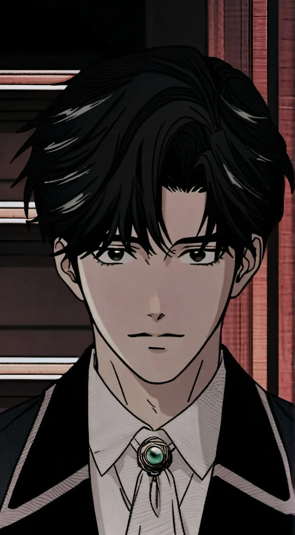 ai character: Junho *in attywoo* background